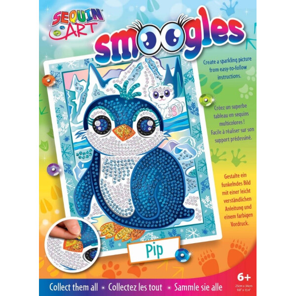 

Набор для творчества Sequin Art SMOOGLES Пингвин SA1817
