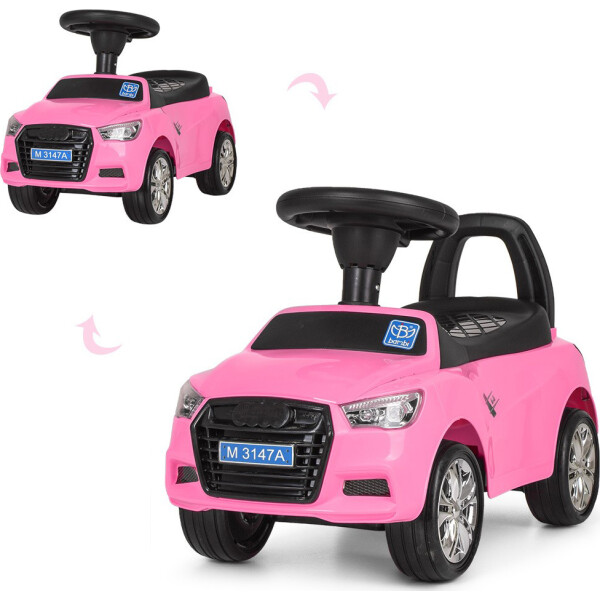 Каталка-толокар Bambi Audi M 3147A(MP3)-8 Pink (M 3147A(MP3))
