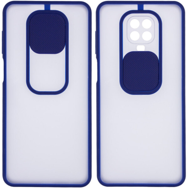 

Чехол Camshield mate TPU со шторкой для Xiaomi Redmi Note 9S (Синий) (923465)