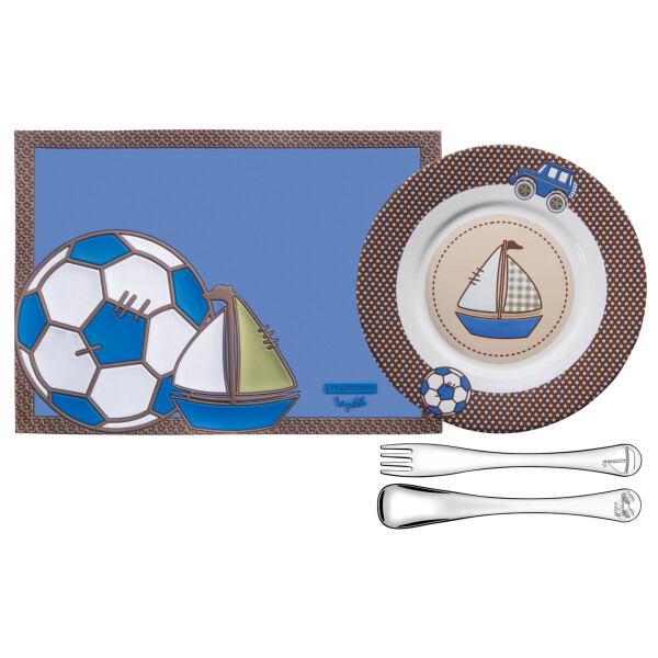 

Набор детский Tramontina BABY Le Petit Blue, 4 предмета (6358971)