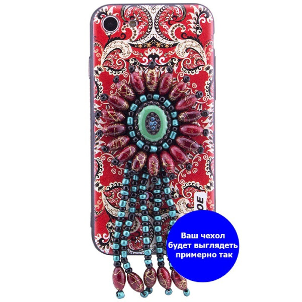 

TPU+PC чехол "Keloe" National Style для iPhone XS (5.8") (Узор 012) (478197)