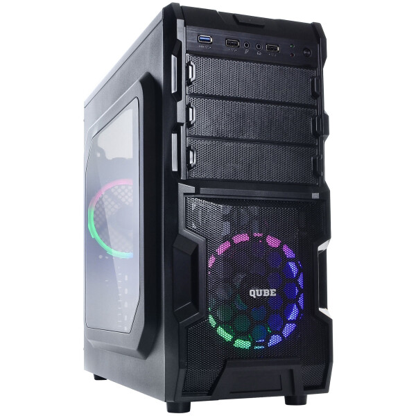 

Корпус QUBE QB932A_W3NU3 RGB Black, без БП (6525771)