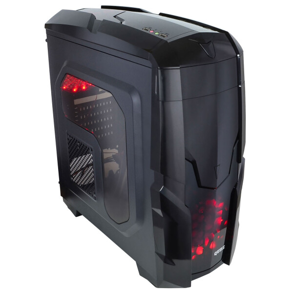 

Корпус QUBE QB40X Black-Red, без БП (6408603)