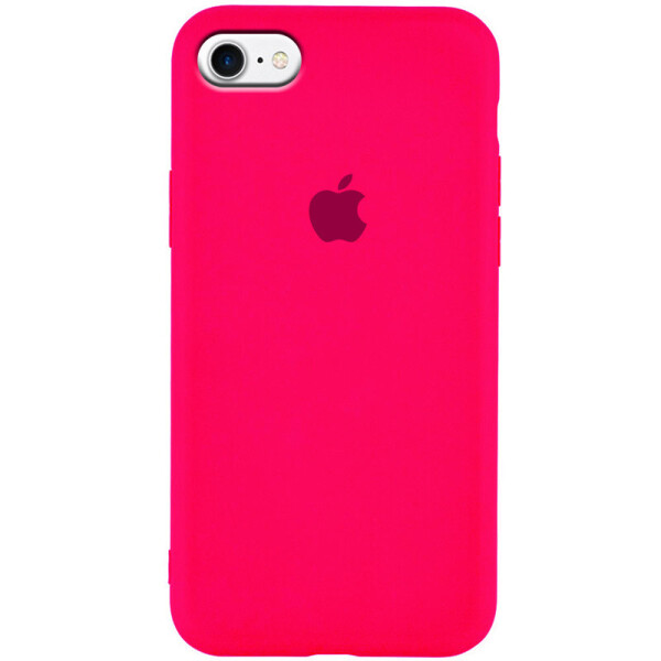 

Чехол Silicone Case Slim Full Protective для iPhone 8 (4.7" ) (Розовый / Shiny pink) (925350)
