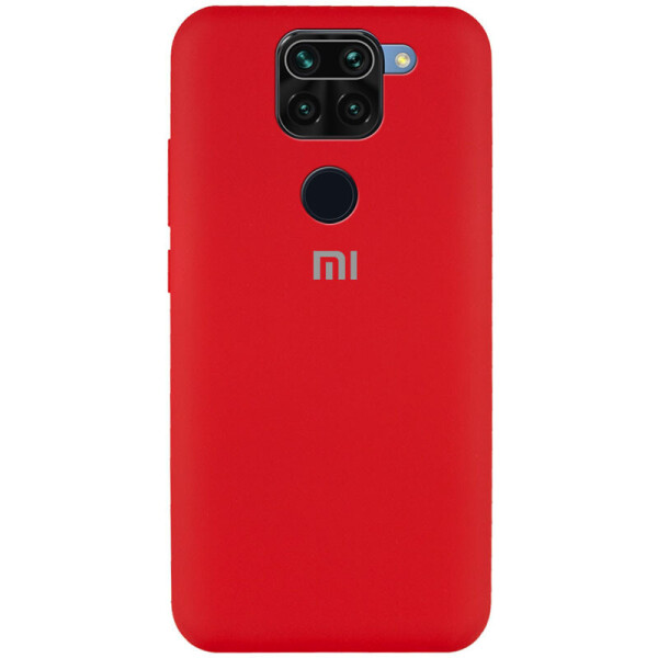 

Чехол Silicone Cover Full Protective (AA) для Xiaomi Redmi 10X (Красный / Dark Red) (909829)