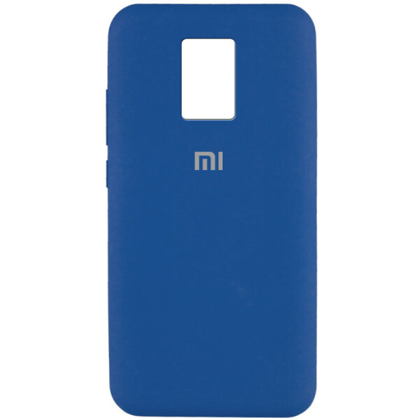 

Чехол Silicone Cover Full Protective (AA) для Xiaomi Redmi Note 9S (Синий / Blue) (906251)