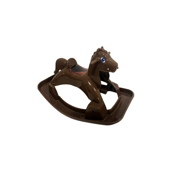 

Лошадка качалка Doloni Toys музыкальная Коричневый (bc-fl-1001)