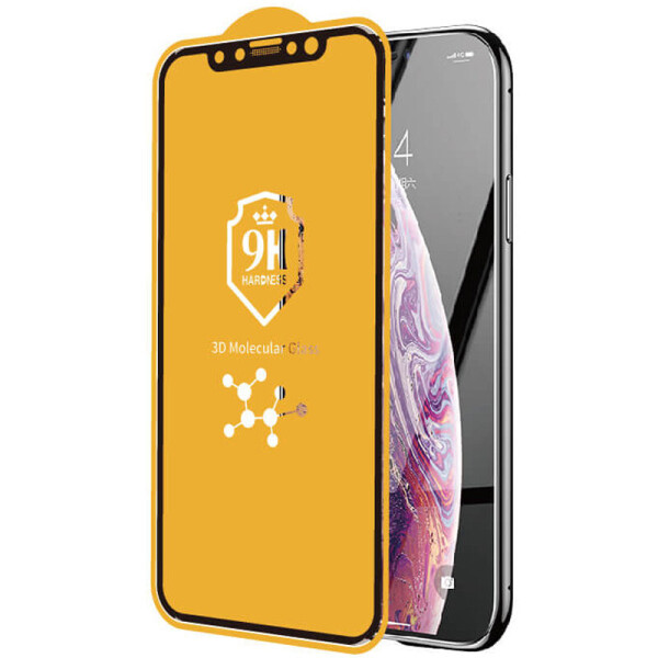 

Молекулярное 5D стекло Bestsuit Molecular Nano Flexible для iPhone XR (6.1") (Черное) (928172)