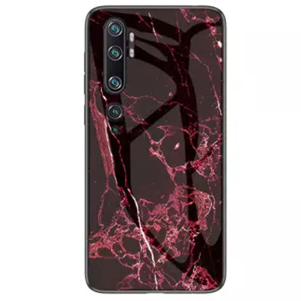 

TPU+Glass чехол Luxury Marble для Xiaomi Mi Note 10 Pro (Марсала / Бордовый) (861269)