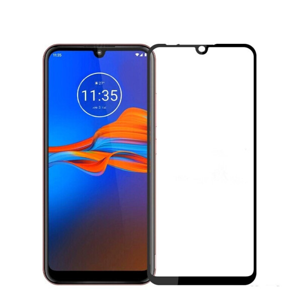 

Защитное стекло LUX для Motorola E6S Full Сover черный 0,3 мм в упаковке