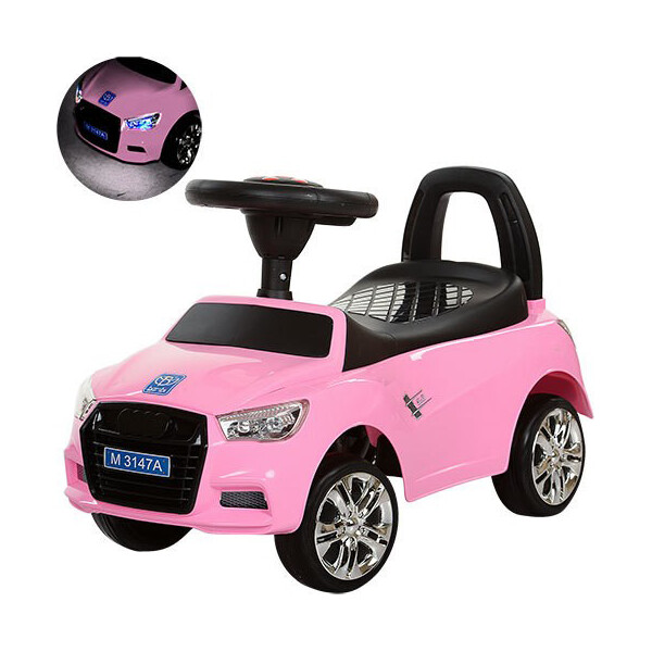 

Каталка-толокар Bambi Audi M 3147A-8 Pink (M 3147A)