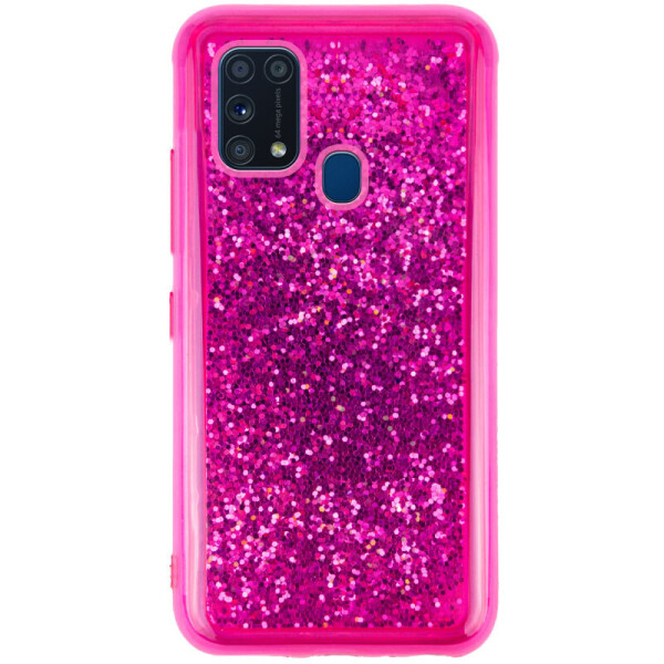 

TPU+PC чехол Sparkle (glitter) для Samsung Galaxy M31 (Малиновый) (911172)