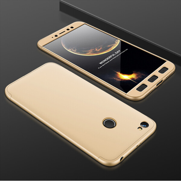 

Пластиковая накладка GKK LikGus 360 градусов для Xiaomi Redmi Y1 (Золотой) (560908)
