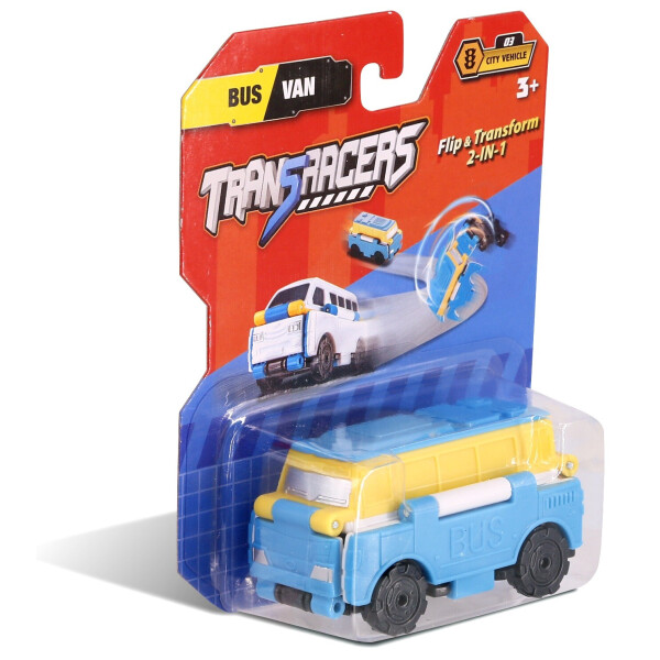 

Машинка 2-в-1 Автобус Микроавтобус TransRacers (6523175)