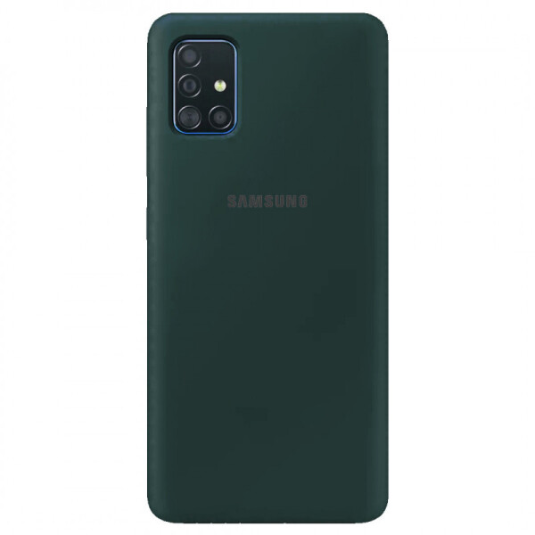 

Чехол Silicone Cover Full Protective (AA) для Samsung Galaxy A71 (Зеленый / Pine green) (905732)
