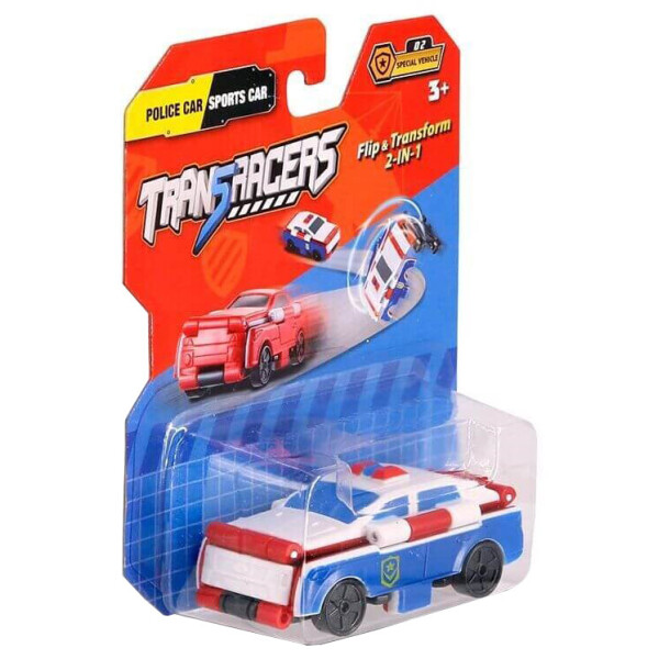 

Машинка 2-в-1 Полицейская машина Спорткар TransRacers (6523167)