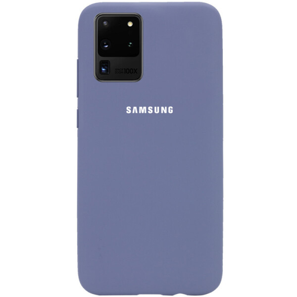 

Чехол Silicone Cover Full Protective (AA) для Xiaomi Redmi Note 9 Pro (Серый / Lavender Gray) (898498)