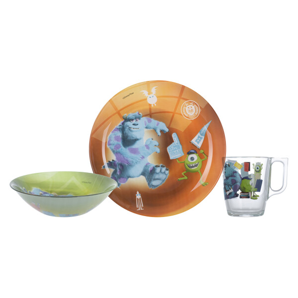 

Набор детский Luminarc Disney Monsters, 3 предмета (6517359)