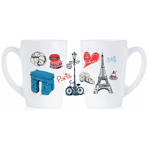 

Набор кружек LUMINARC NEW MORNING LOVE PARIS (6527846)