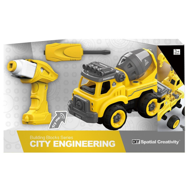 

Бетономешалка с электродвигателем Diy Spatial Creativity LM8015-DZ-1 (6548131)