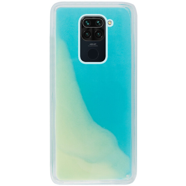 

Неоновый чехол Neon Sand glow in the dark для Xiaomi Redmi 10X (Голубой) (911339)