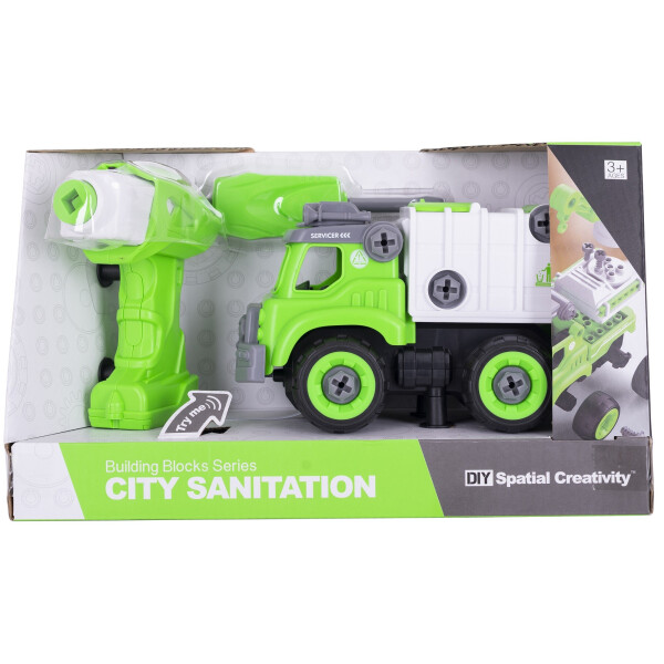 

Мусоровоз Diy Spatial Creativity LM8041-DZ-1 (6477781)