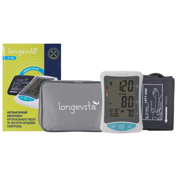 

Автоматический измеритель давления Longevita BP-103H (5828411)