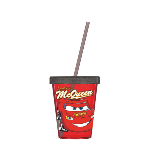 

Стакан с трубочкой HEREVIN DISNEY CARS (6490391)
