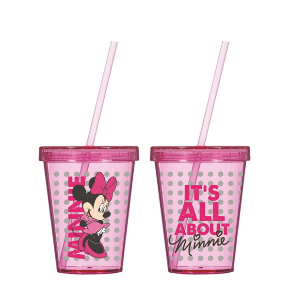 

Стакан с трубочкой HEREVIN DISNEY MINNIE MOUSE (6490390)