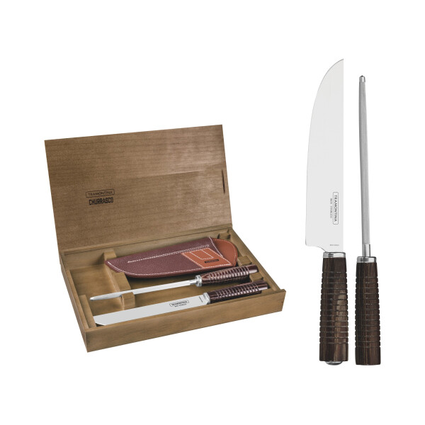 

Набор приборов для гриля TRAMONTINA Barbecue Polywood, 2 предмета (6584547)