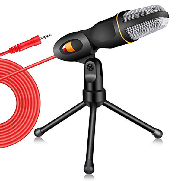 Акція на Конденсаторный микрофон для ПК и ноутбука 3.5 мм 4sport (SF-666) від Allo UA