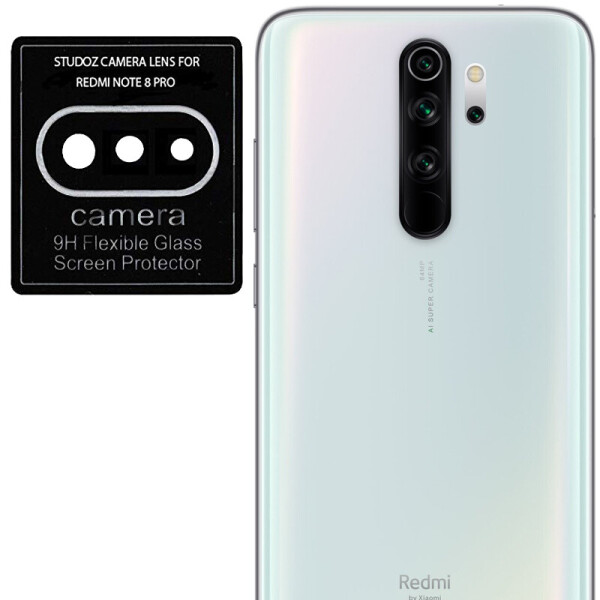 

Гибкое защитное стекло 0.18mm на камеру (тех.пак) для Xiaomi Redmi Note 8 Pro Черный