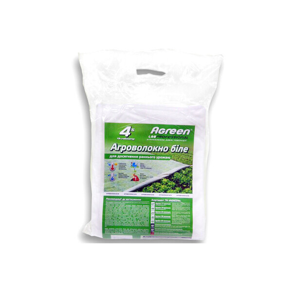 

Агроволокно Agreen 17 г/м2 белое (3,2х5 м)