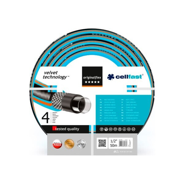 

Шланг поливочный Cellfast ORIGINAL FLEX 1/2" длина 50 м (17-101)