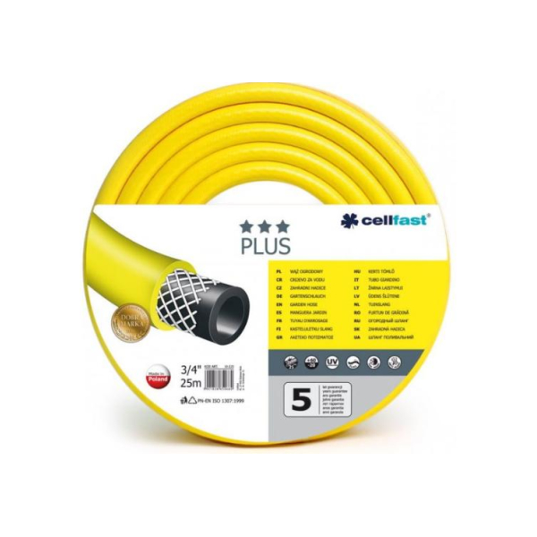 

Шланг поливочный Cellfast PLUS 3/4" длина 25 м