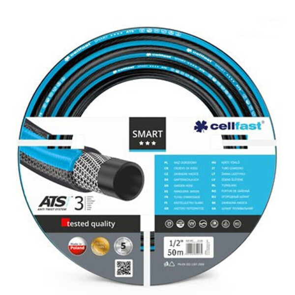 

Шланг поливочный Cellfast SMART 1/2" длина 50 м