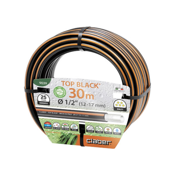 

Шланг поливочный Claber 1/2"30м Top Black (90390000)
