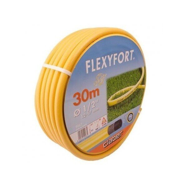 

Шланг поливочный Claber Flexyfort 1/2" 30м желтый (90670000)