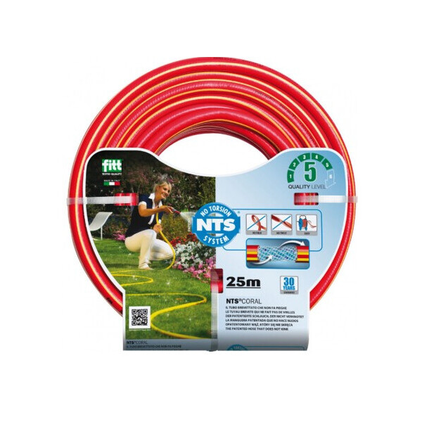 

Шланг Поливочный Fitt NTS Coral 25 м 1/2 (CRL 1/2x25)