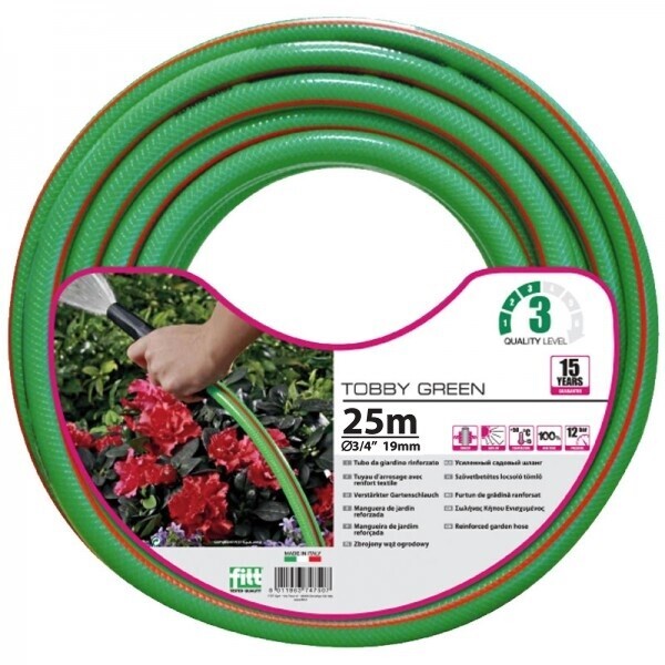

Шланг Поливочный Fitt Tobby Green 25 м 3/4 (TBG 3/4x25)