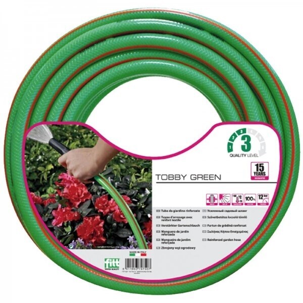

Шланг Поливочный Fitt Tobby Green 50 м 5/8 (TBG 5/8x50)