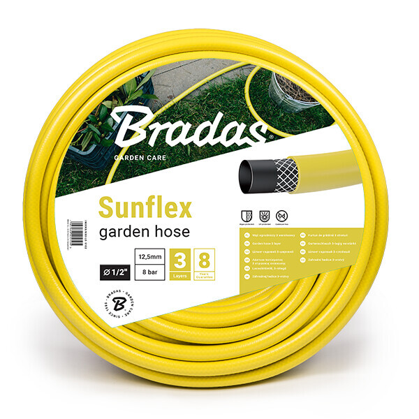 

Шланг садовый Bradas SUNFLEX 1/2" 50м, WMS1/250