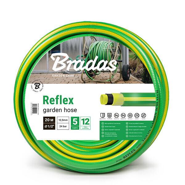 

Шланг садовый Bradas TRICOT REFLEX 1/2" 20м, WFR1/220