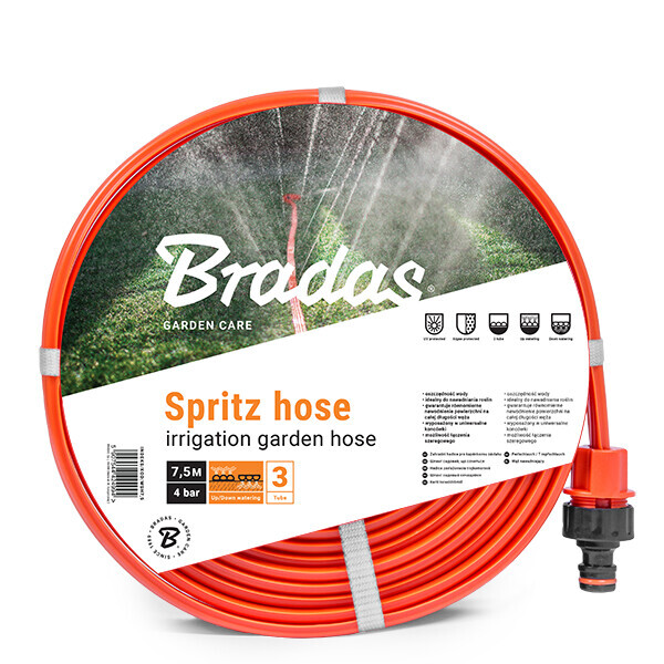 

Шланг спринклерный BRADAS SPRITZ HOSE 3-х канальный 15м (WSH15)