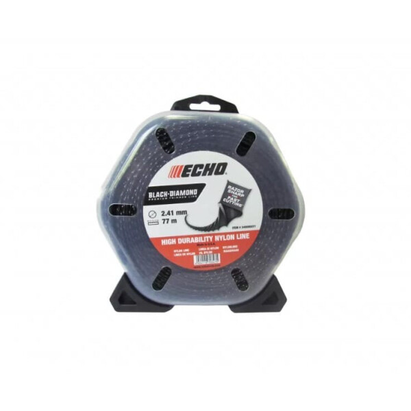 

Леска косильная ECHO Black Diamond 2,4ммх77м (340095071)