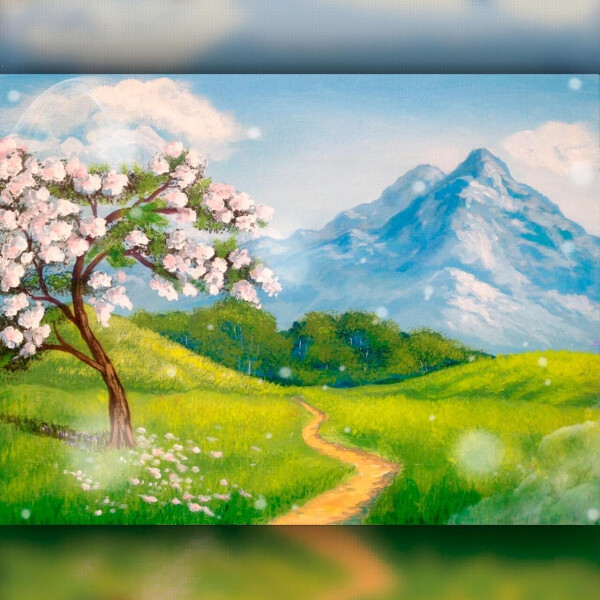 

Алмазная вышивка The Wortex Diamonds Дорога в горы 40x50 (TWD30001L)