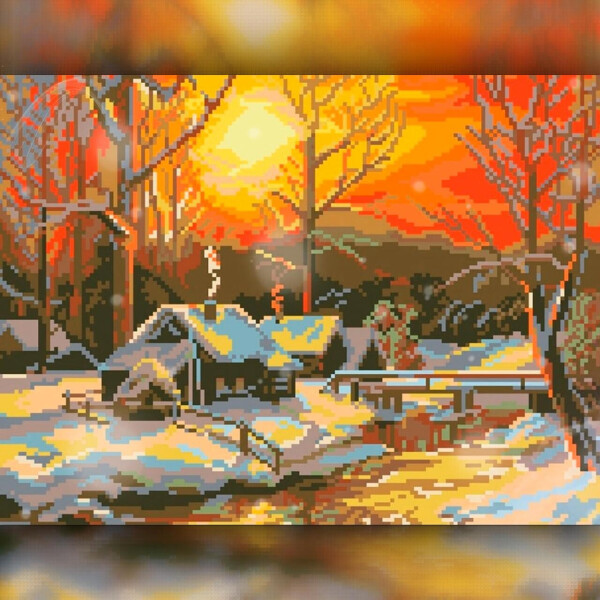 

Алмазная вышивка The Wortex Diamonds Пейзаж 40x50 (TWD30023L)
