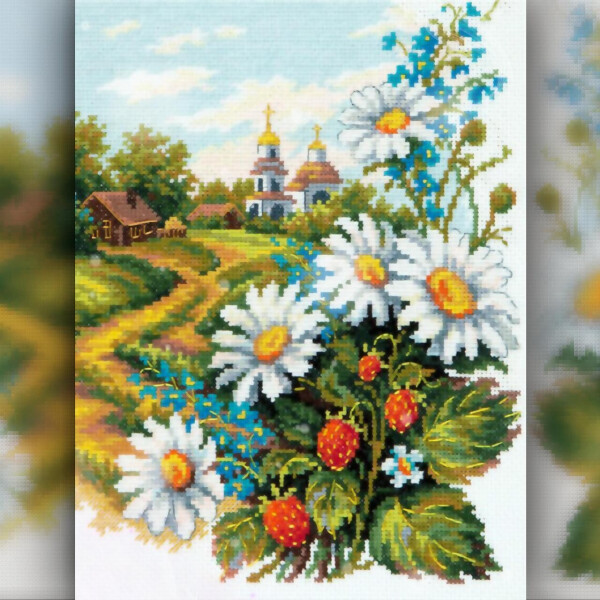 

Алмазная вышивка В деревне у бабушки 30x40 The Wortex Diamonds (TWD10053)