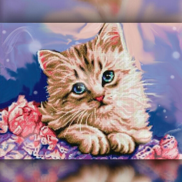 

Алмазная вышивка Котенок 30x40 The Wortex Diamonds (TWD20067)
