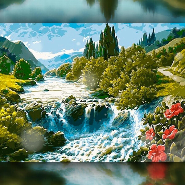 

Алмазная вышивка Шумные пороги 30x40 The Wortex Diamonds (TWD30042)